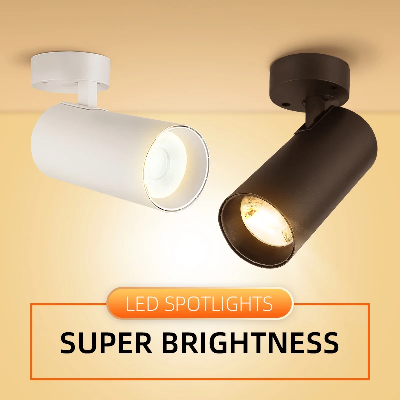 LED-Strahler, faltbare Leuchte, Foco Spot, Deckenleuchte für den Innenbereich, für Geschäft, Straße, Zuhause, Wohnzimmer, Dekoration, 220 V, LED-Strahler