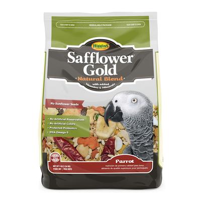 Higgins Safflower Gold - Parrot, 3 lb