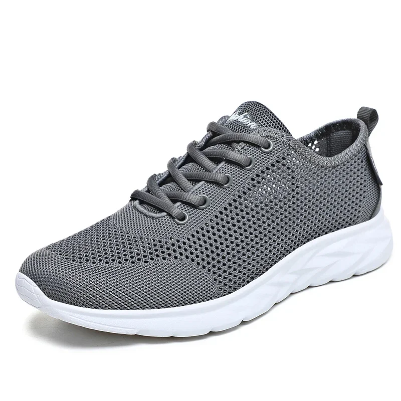 Sneakers Sommer Herrenschuhe Strand-Sneaker Leichte Mesh Atmungsaktive Weiche Freizeitschuhe für Herren Walking Athletic Zapatillas Hombre