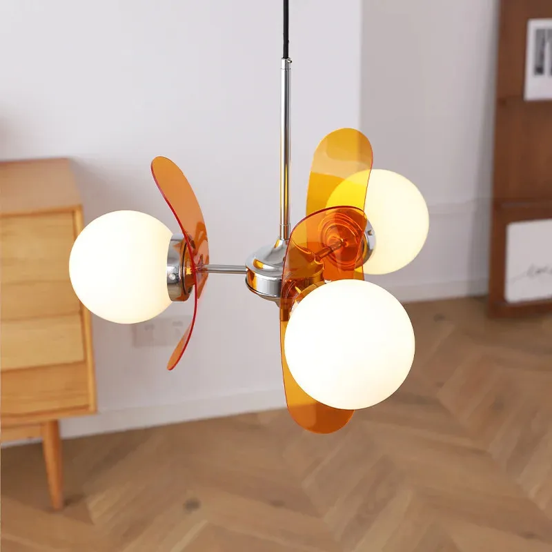 Tayla Indoor Kronleuchter Middle Ancient bauhaus Acryl Designer Glaskugel Licht Wohnzimmer Restaurant LED Esstisch Licht