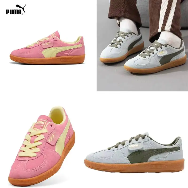 2026 Neue PUMA Unisex Premium Wildleder Low-Top Freizeitsneaker 396463-51/64 Rutschfeste Gummisohle Mehrfarbige Schuhe