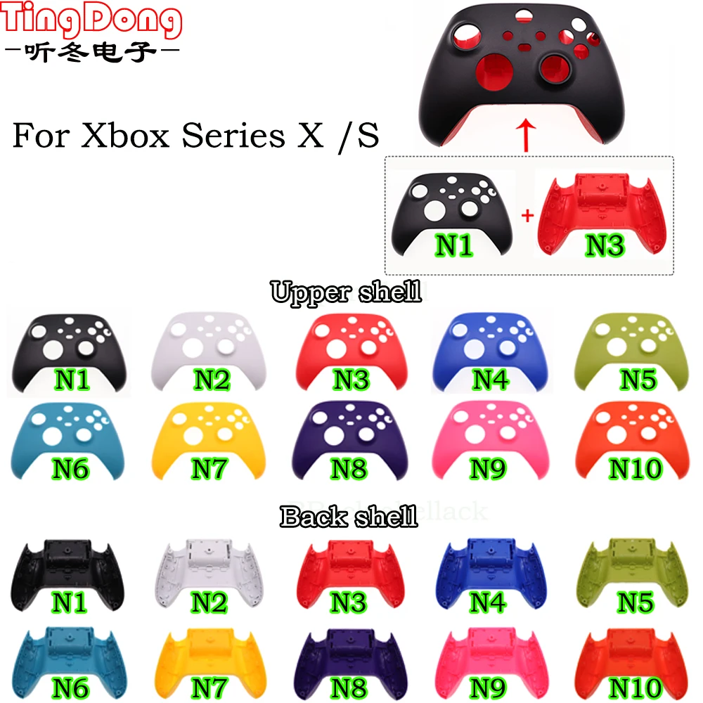 Ersatz platte für die vordere Rückseite des Gehäuses für den X-Box-Xbox-Serie s/xbox-Serie x-Controller