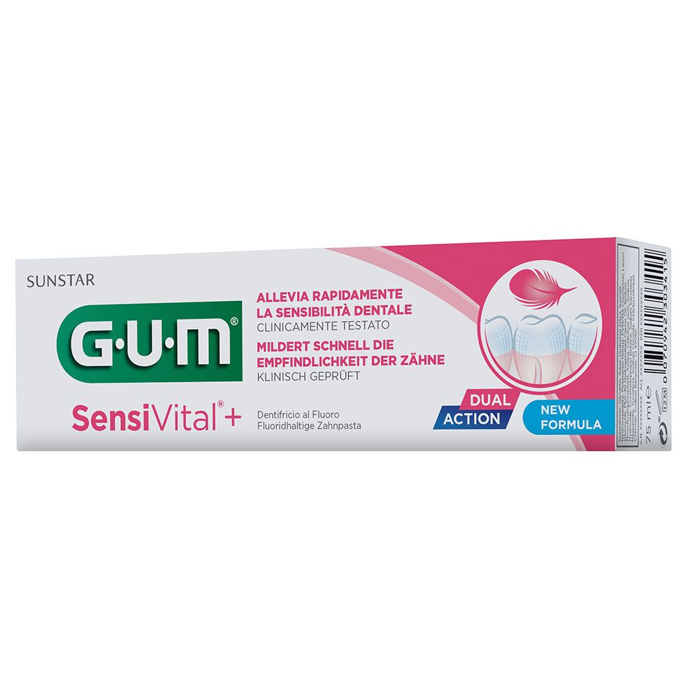 Gum Sensivital + Dentifricio 75 Ml ml