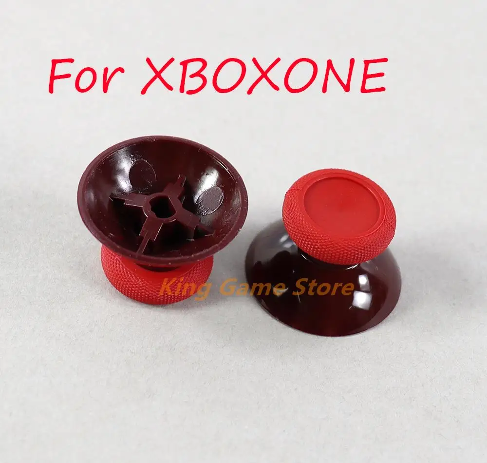 2pcs/lot Replacement Original double color 3D Analog Joystick Cap For Microsoft Xbox One Controller For Xbox one Repair Parts