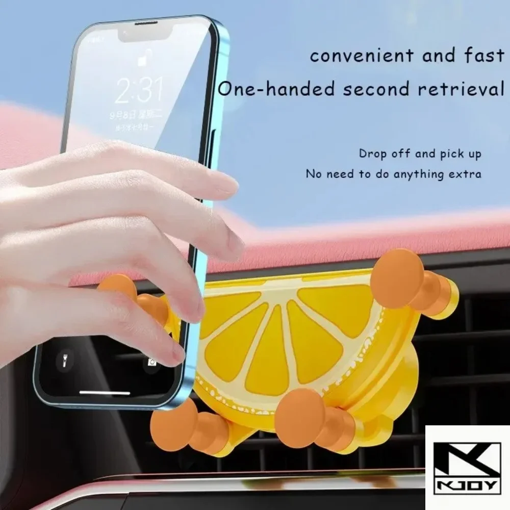 kkjoy Car GPS Stand Universal Gravity Air Vent Phone Holder for smartphones