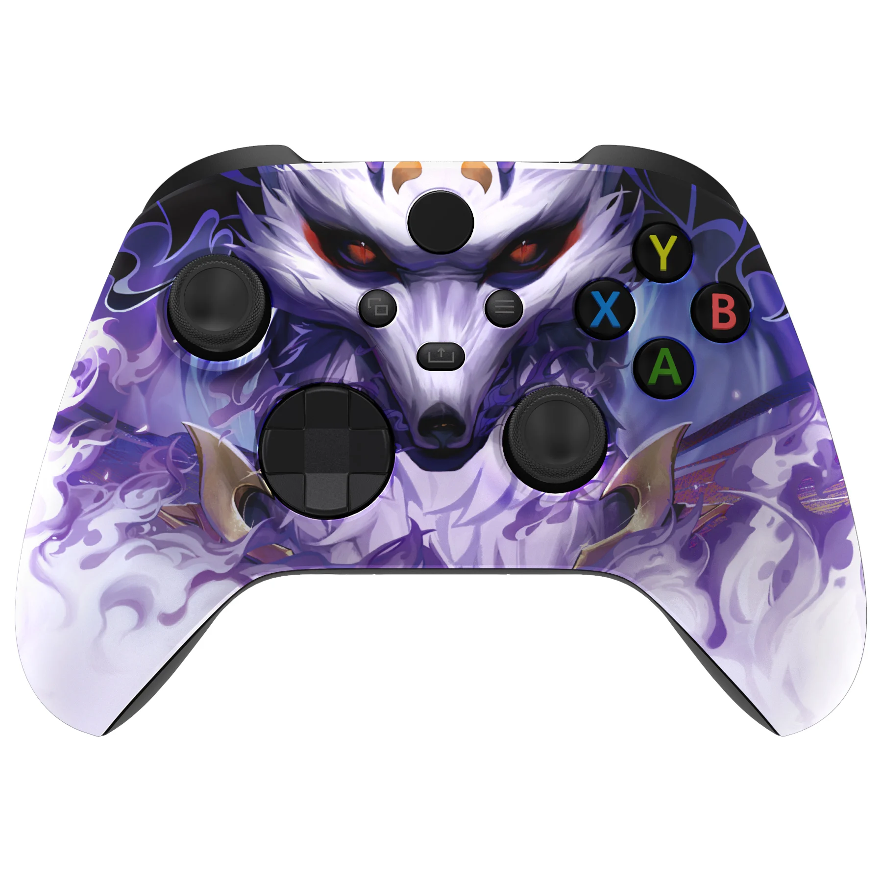 eXtremeRate Soft Touch Grip Front Housing Shell Case for Xbox Series X/S, for Xbox Core Controller
