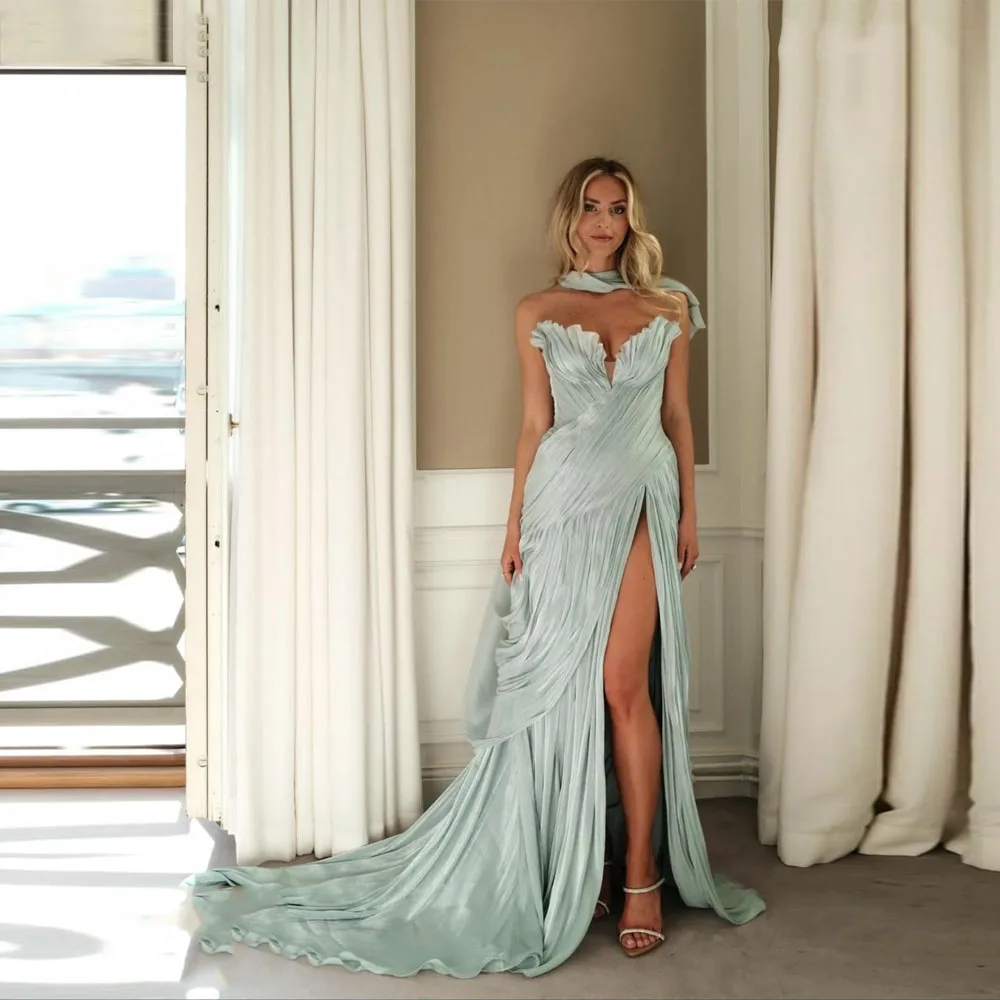 Customized A-Line Women Evening Dresses Sweetheart Collar Princess Prom Dress Sweetheart Ball Party Gowns Wedding Party Attire