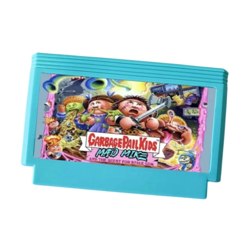 Garbage Pail Kids Game Cartridge for FC Console 60Pins 8 Bit Video Game Card