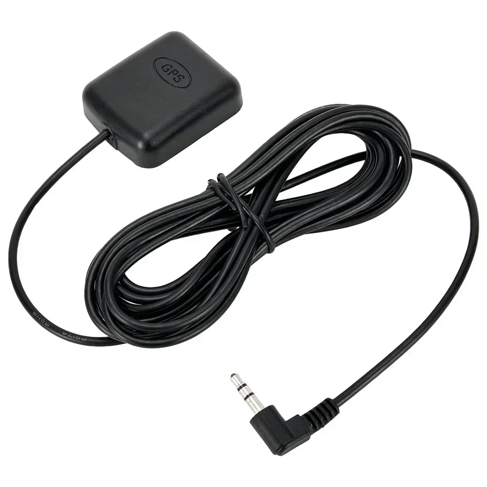 Dash Cams Dash Camera External GPS Antenna 3.5mm Elbow Car Dash Cam GPS Antenna Vehicle Waterproof For Car Truck SUV
