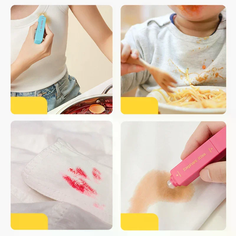 12ml No Wash Stain Remover Pens Portable Cleaning Brushes Clothes Instant Stain Remover Pens For Clothes And Fabric