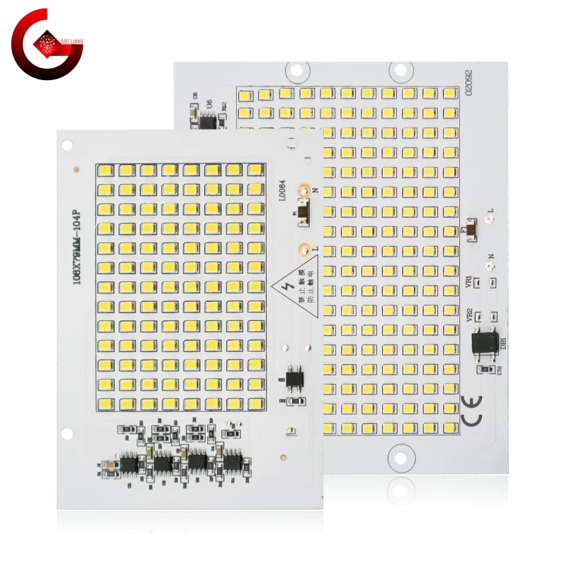 SMD 2835 LED Chip 100 W 50 W 30 W 20 W 10 W Flutlicht Perlen AC 220 V-240 V Led Flutlicht Lampe DIY Für Außen Beleuchtung Scheinwerfer