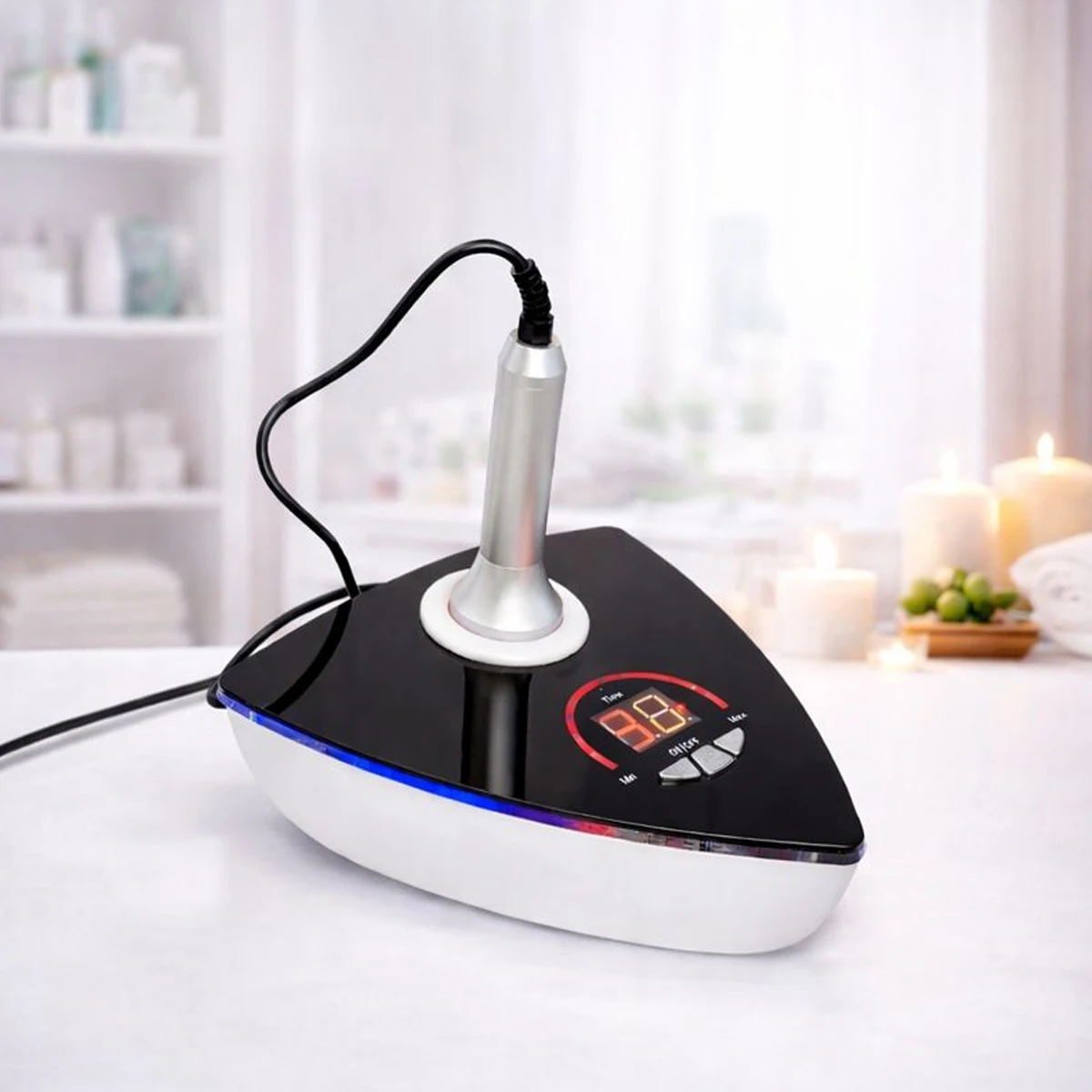 Appareil de massage ultrasonique BEEMYI 1 MHz, machine de soin du corps pour la relaxation et les soins de spa