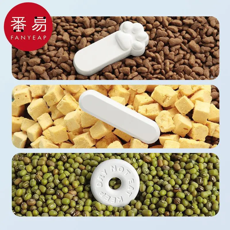 Bande de séchage A1, déshydratant alimentaire pour animaux de compagnie, nourriture pour chat, stockage des aliments pour chiens, bloc de seau, scellage des aliments, prévention des diatomites