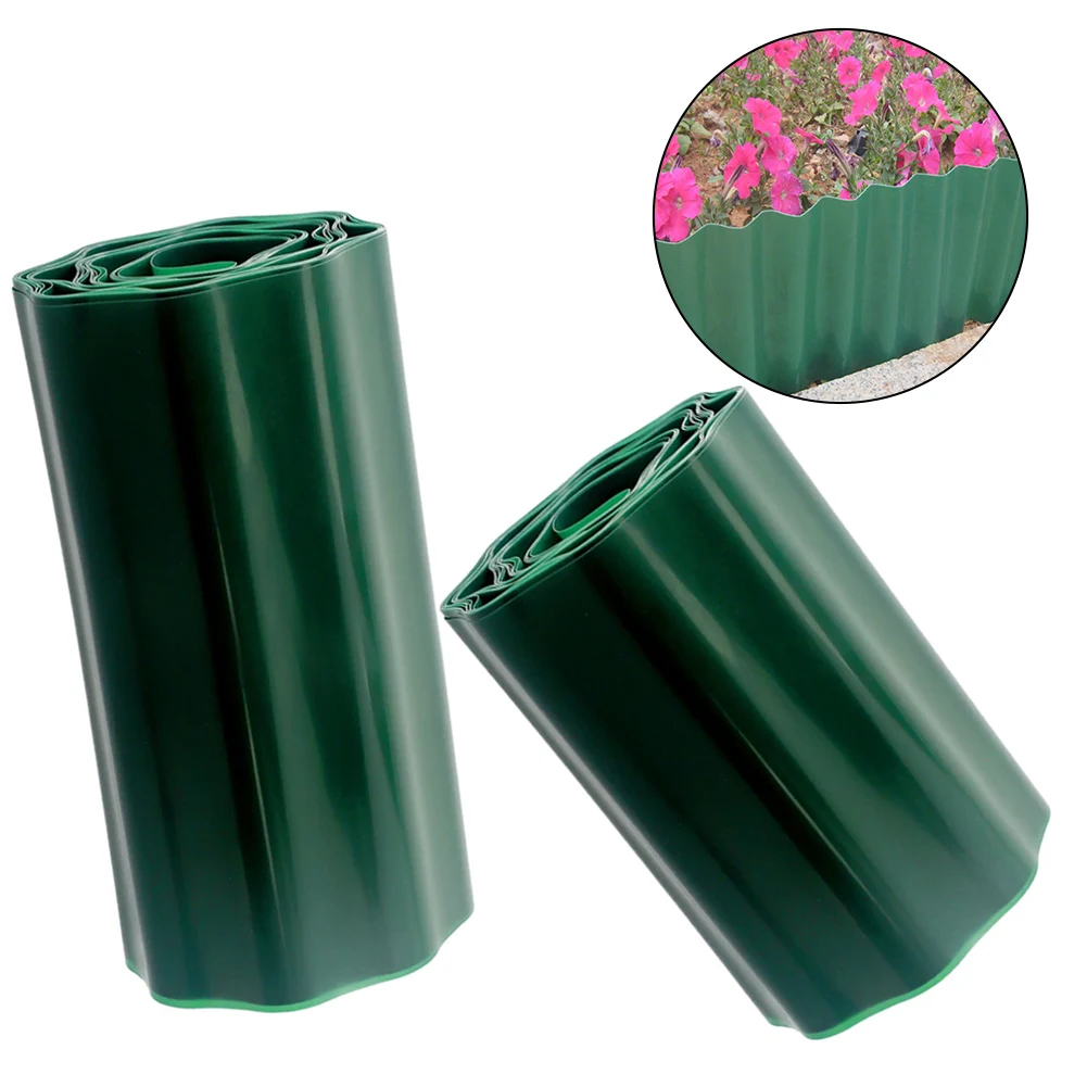 30/40cm jardin herbe pelouse bord bordure clôture chemin bricolage Flexible pelouse clôture extérieure paysage jardin décor en plastique jardin décor