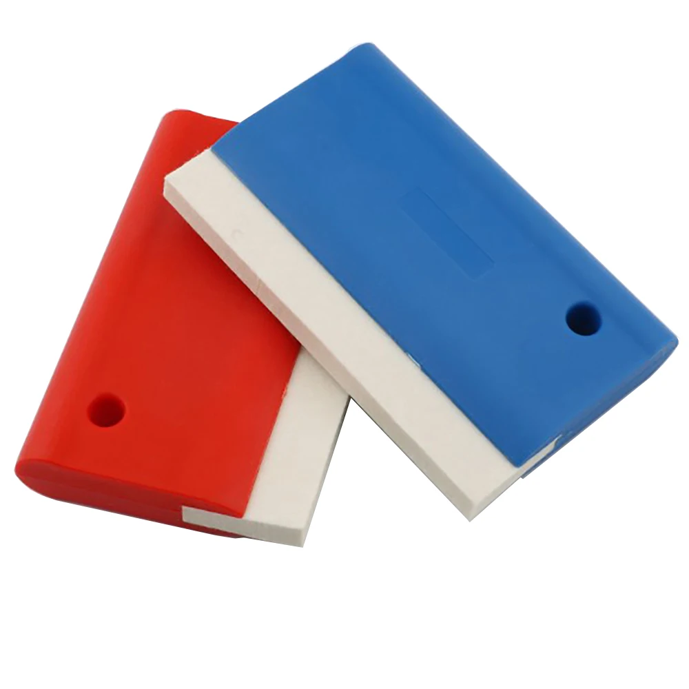 Outil de racloir en laine 14x9cm, outil de racloir en laine, outil d'enveloppement de voiture, outil d'enveloppement de fibre, outils de teinture de fenêtre A93