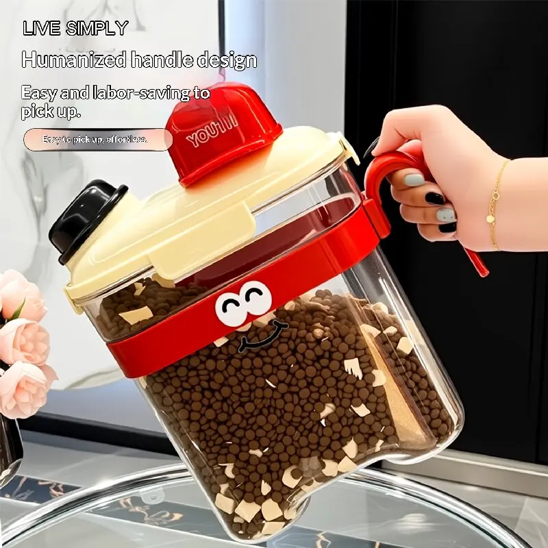 Boîtes de rangement pour nourriture pour chats, contenants hermétiques pour nourriture pour chiens, boîtes/contenants anti-humidité pour nourriture pour animaux de compagnie