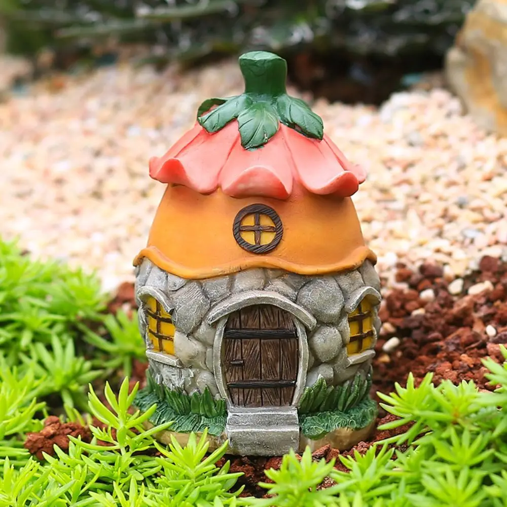Sculpture de jardin en résine de haute qualité, accessoires de jardin, décoration intérieure, figurines de champignons, ornements de maison fleurie, jardin
