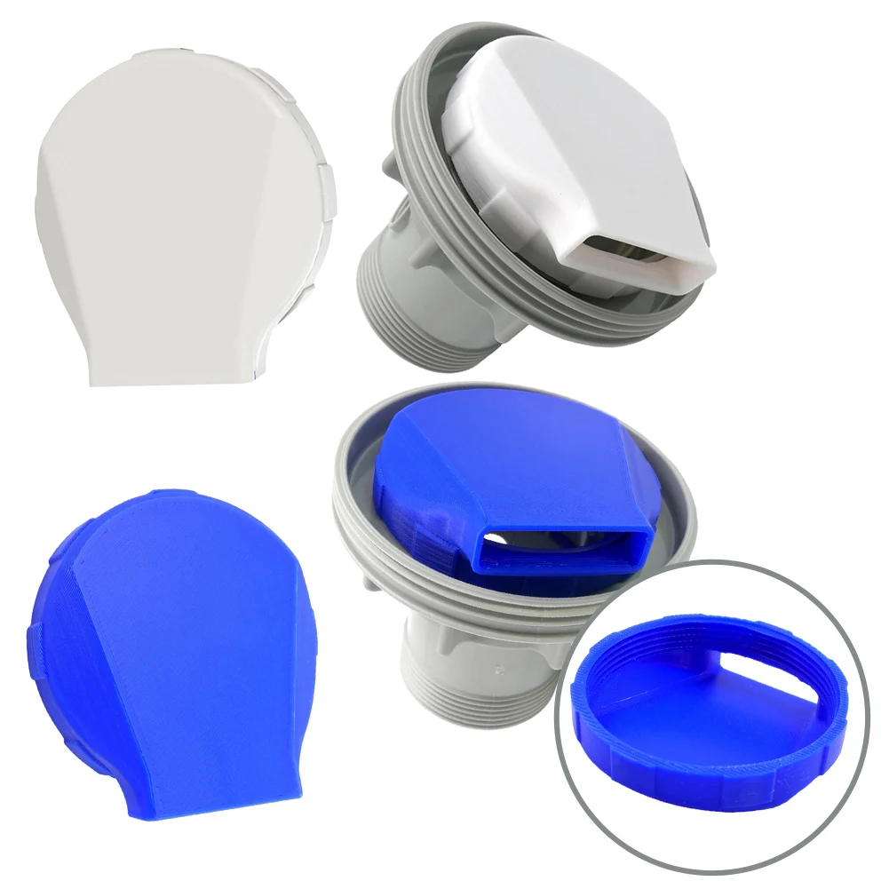 1 pièce 360 ° Buse de remplacement de sortie de piscine rotative, buse d'entrée de piscine, buse de piscine pour accessoires de piscine Intex