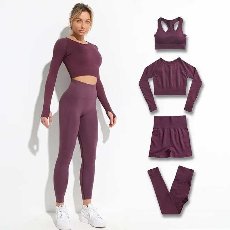 ensemble d'entraînement hyperflex sans couture ensemble leggings de sport et ensemble de vêtements de yoga pour femmes vêtements de sport vêtements de sport ensembles de gym 2 pièces