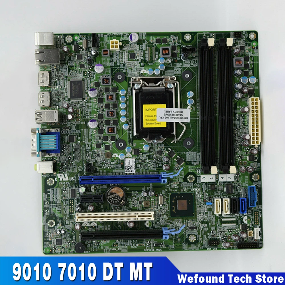Carte mère de bureau Optiplex 9010 7010 DT MT Q77 LGA1155, carte système entièrement testée KRC95 YXT71 GY6Y8 M9KCM J32FG