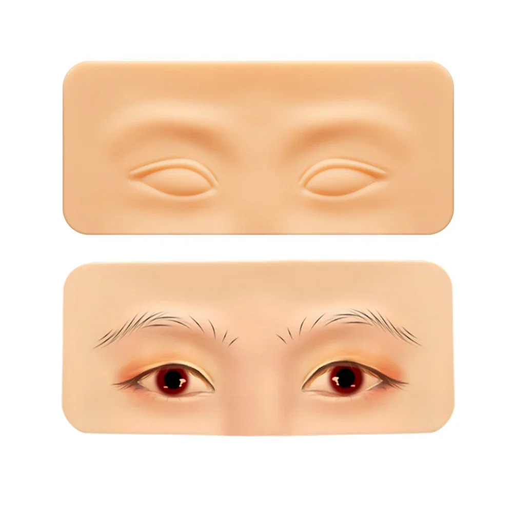 Silikon Augenbrauen Tattoo Praxis Training Haut Pad für Augen Permanent Make-Up Board Beauty Academy Kosmetik