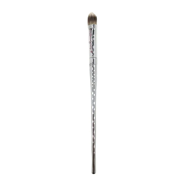 IT212 Schönheit Kosmetik Pinsel Silber Verchromt Griff Professionelle Concealer Pinsel Lidschatten Pinsel Make-Up Stift Werkzeug