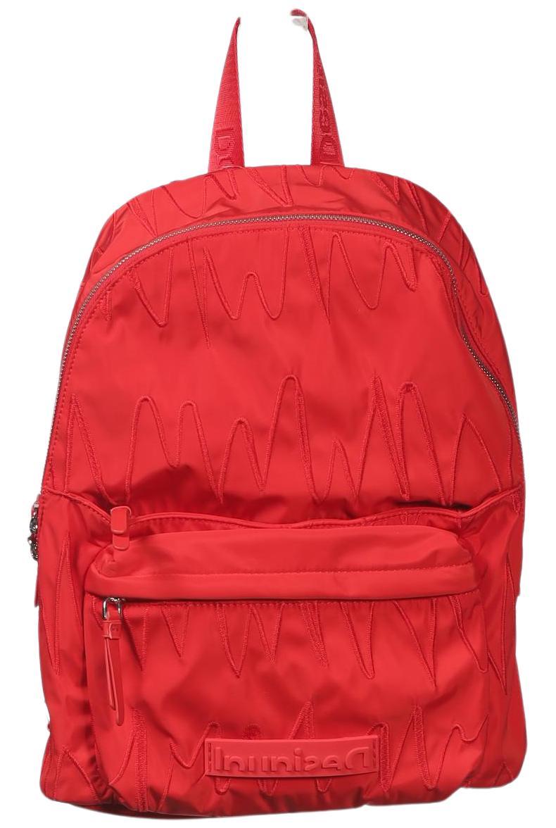 Desigual Damen Rucksack, Gr. , Rot, Synthetik / Kunstleder