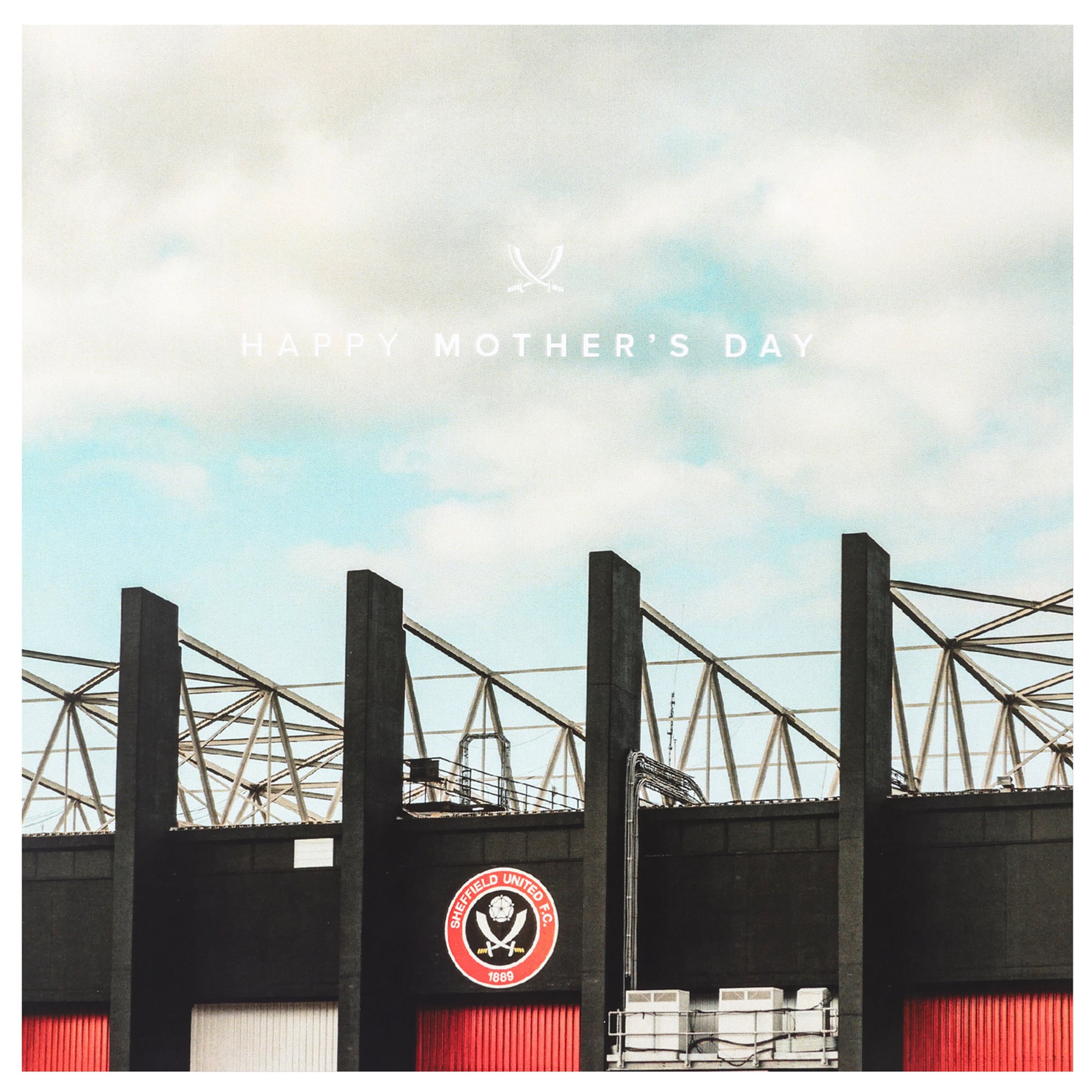 Sheffield United Kop Muttertagskarte