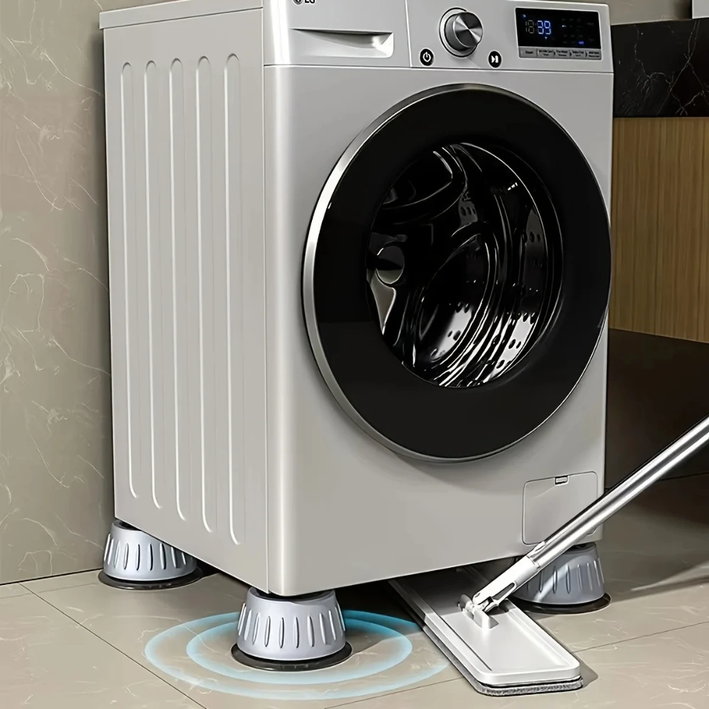 4pcs Washing Machine Shock Pad Washing Machine Silicone Foot Pad Suitable For Daily Washing Machine Shock And Noise