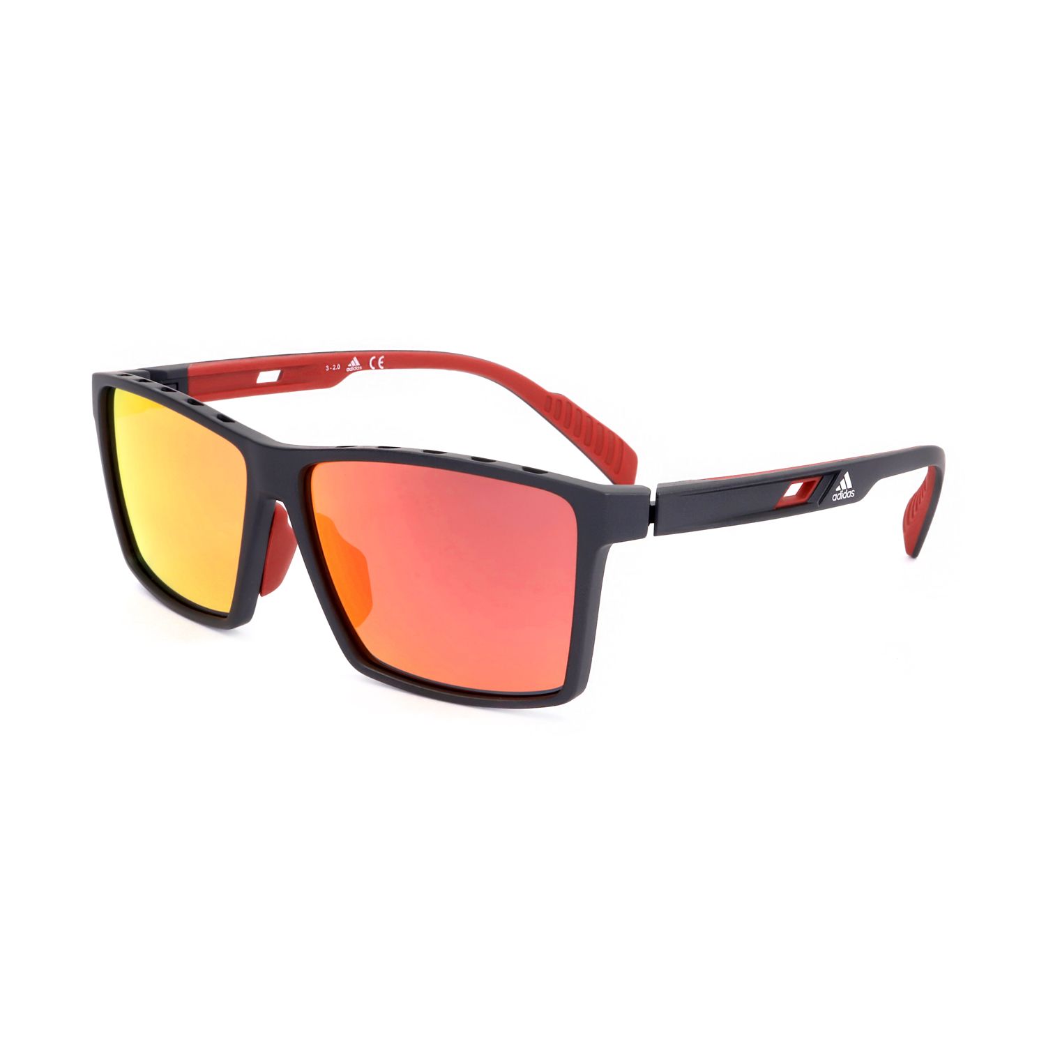 Adidas occhiali da sole uomo SP0034-F black orange 1 St