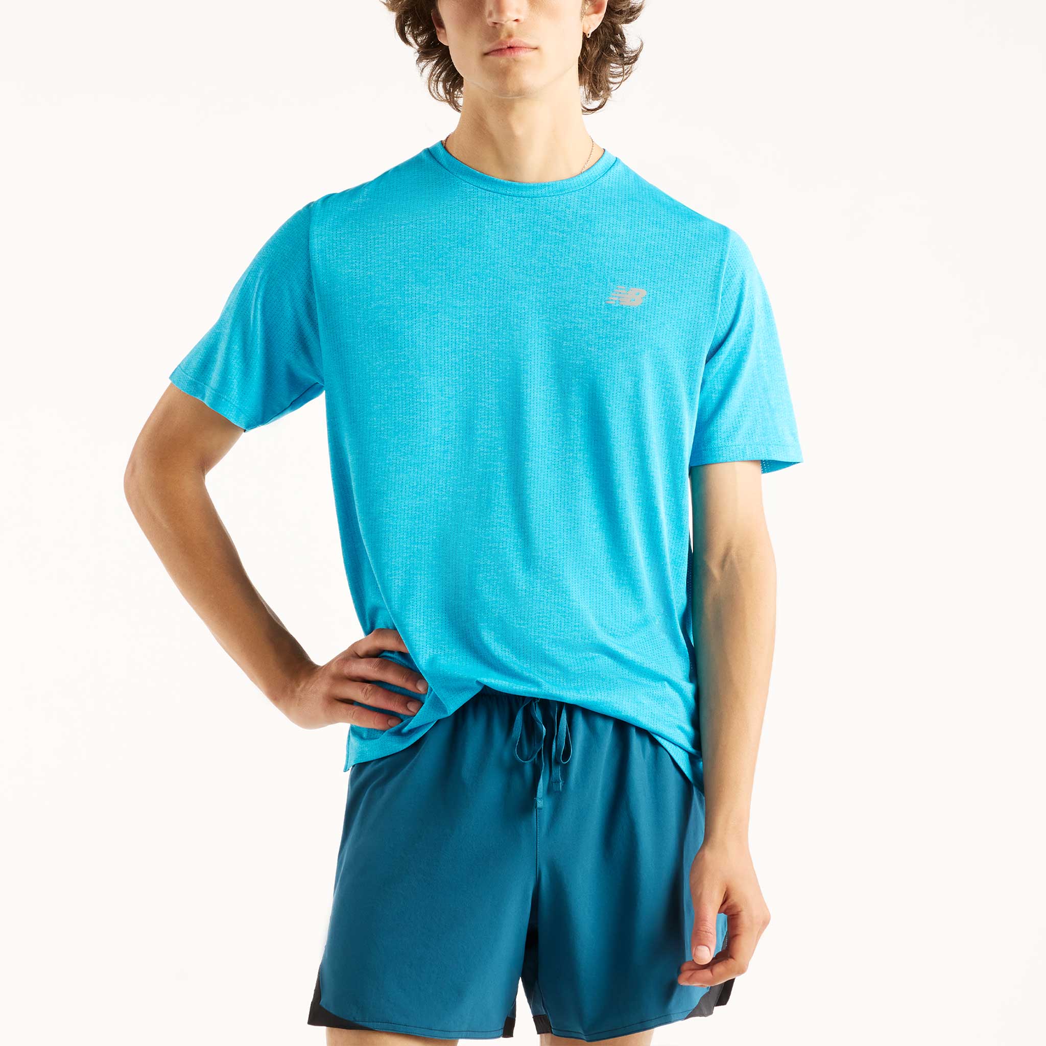 New Balance Athletics T-Shirt Men's Running Apparel Altitude