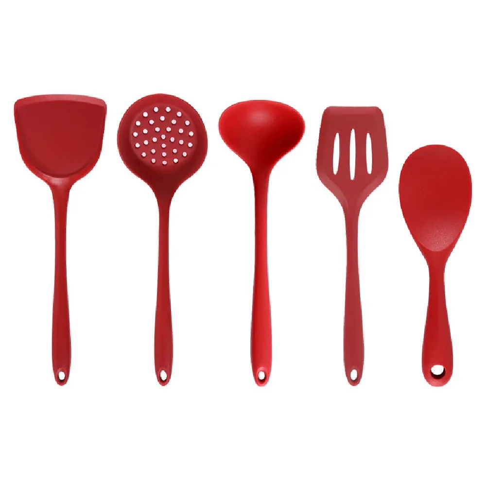 Ustensiles de cuisine en silicone Ustensiles de cuisine en silicone résistants à la chaleur Ustensiles de cuisine de base Gadgets Outils pour ustensiles de cuisine antiadhésifs