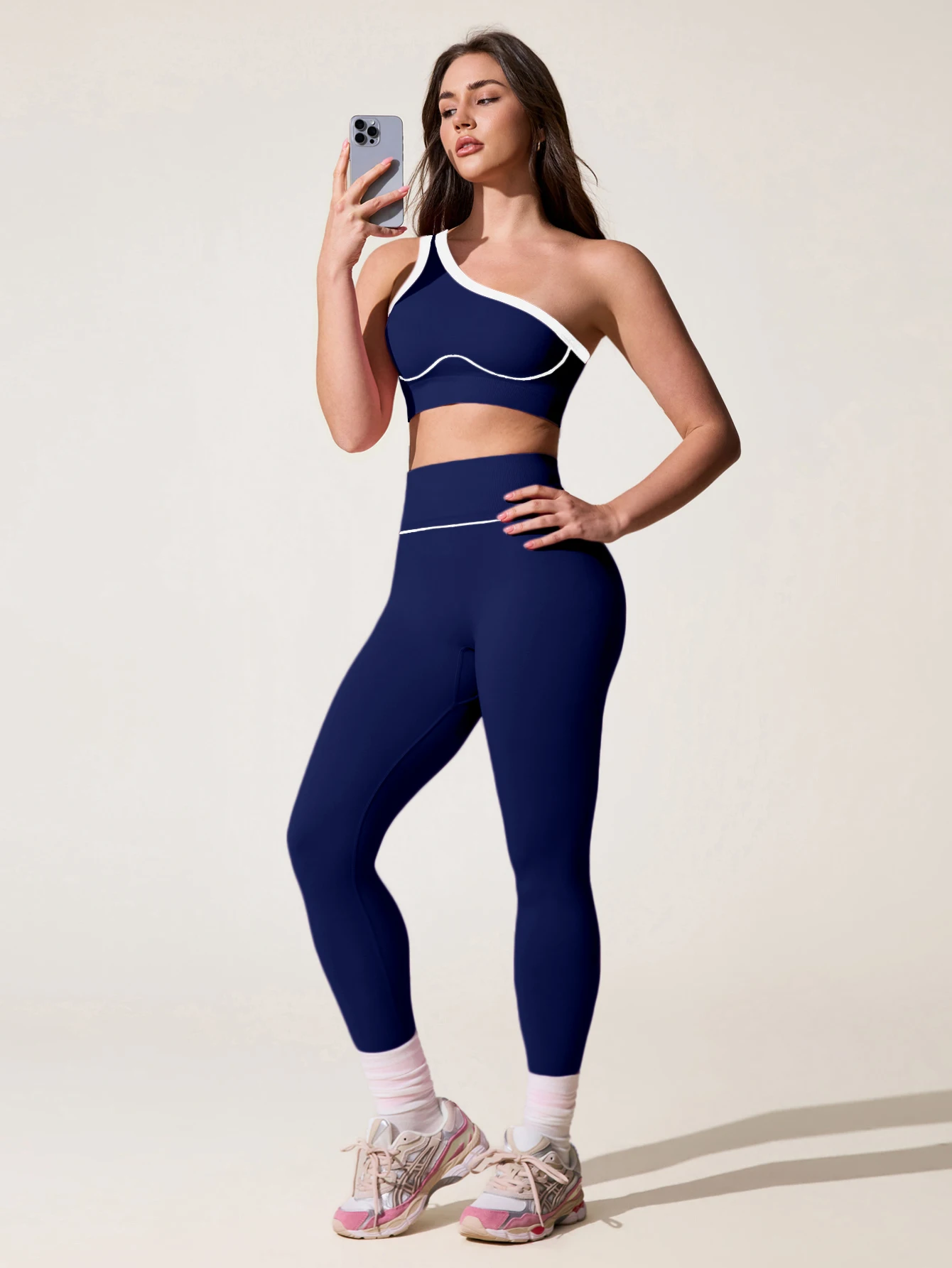 Ensemble de yoga sans couture pour femmes, 2 pièces, tenue de jogging, leggings de sport, soutien-gorge, vêtements de sport pour femme, tenue de gym, ensemble d'entraînement, vêtements de yoga, vêtements de sport