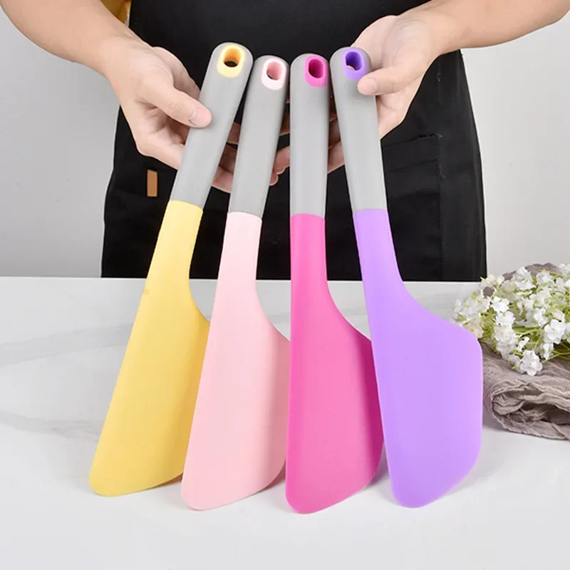 2025 ustensiles de cuisine en Silicone ustensiles de cuisine spatule grattoir de cuisine outils de cuisine pelle spatule antiadhésive grattoir outil de cuisson