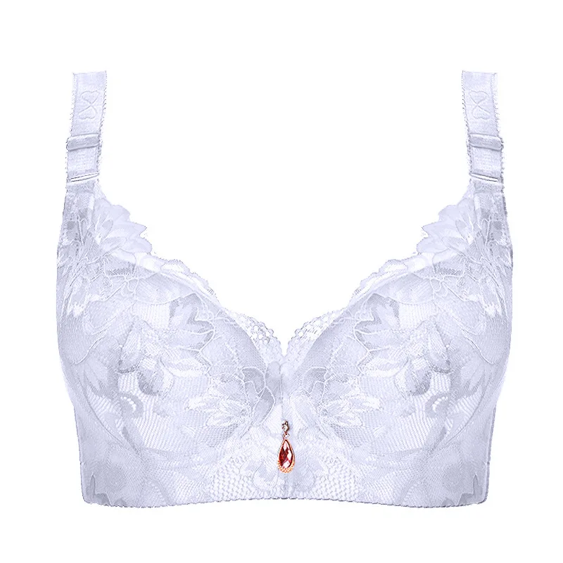 Soutien-gorge sexy en dentelle complète, lingerie pour femmes, soutien-gorge grande taille 85-120 C D, soutien-gorge rembourré en coton, push-up, bralette C3313, sous-vêtements féminins, haut de lingerie pour femmes