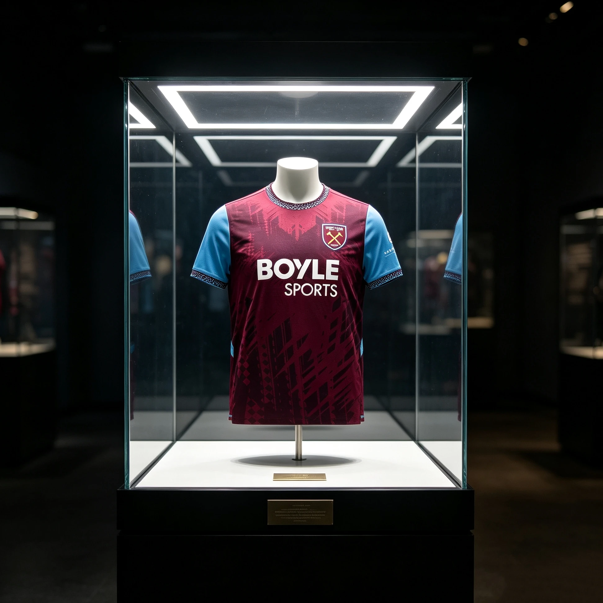 2026-27 Nouveau maillot de football West Ham United imprimé en 3D pour adulte et enfant, à séchage rapide, respirant, pour hommes et femmes, maillot de sport domicile