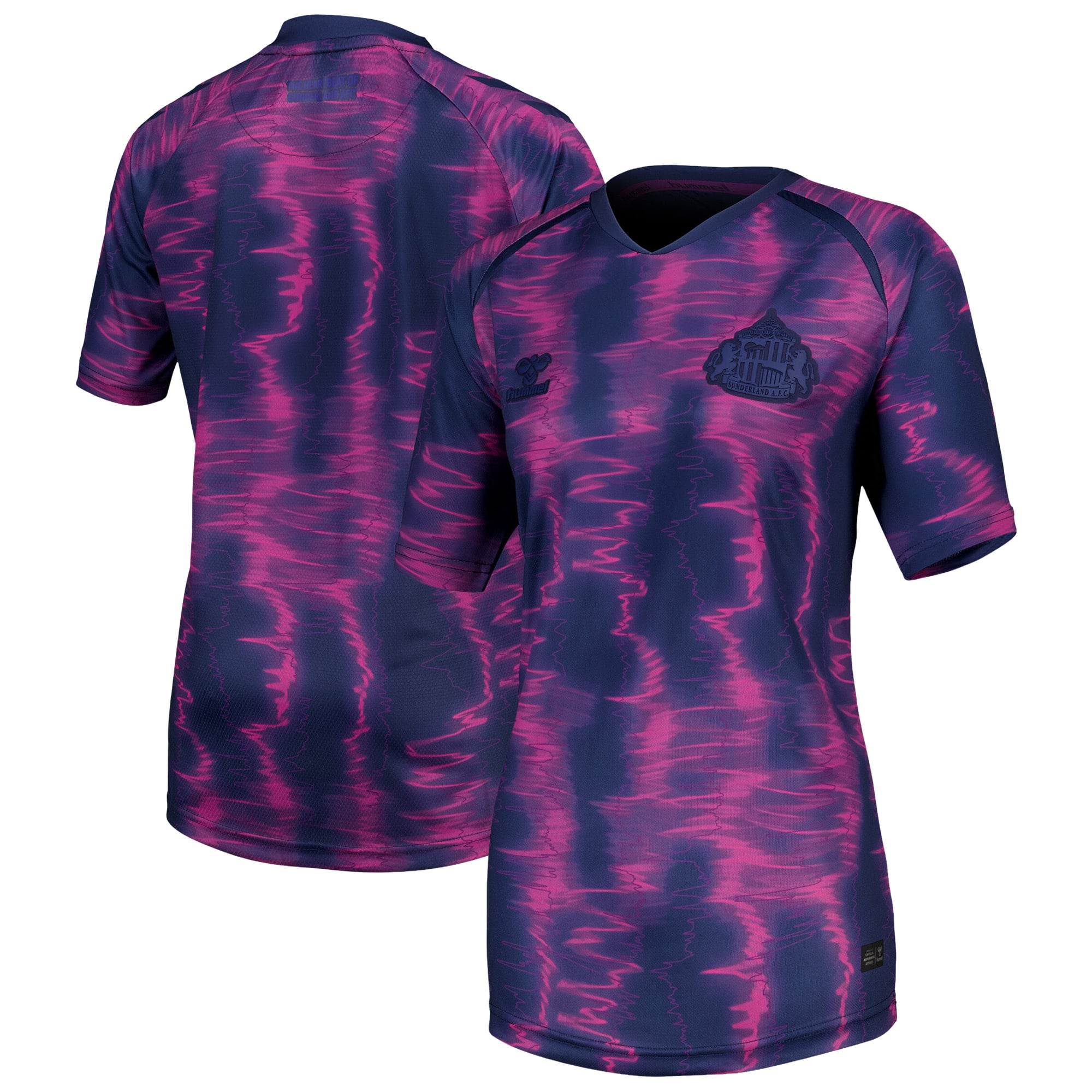 Sunderland Hummel European Matchday Top – Marineblau – Damen