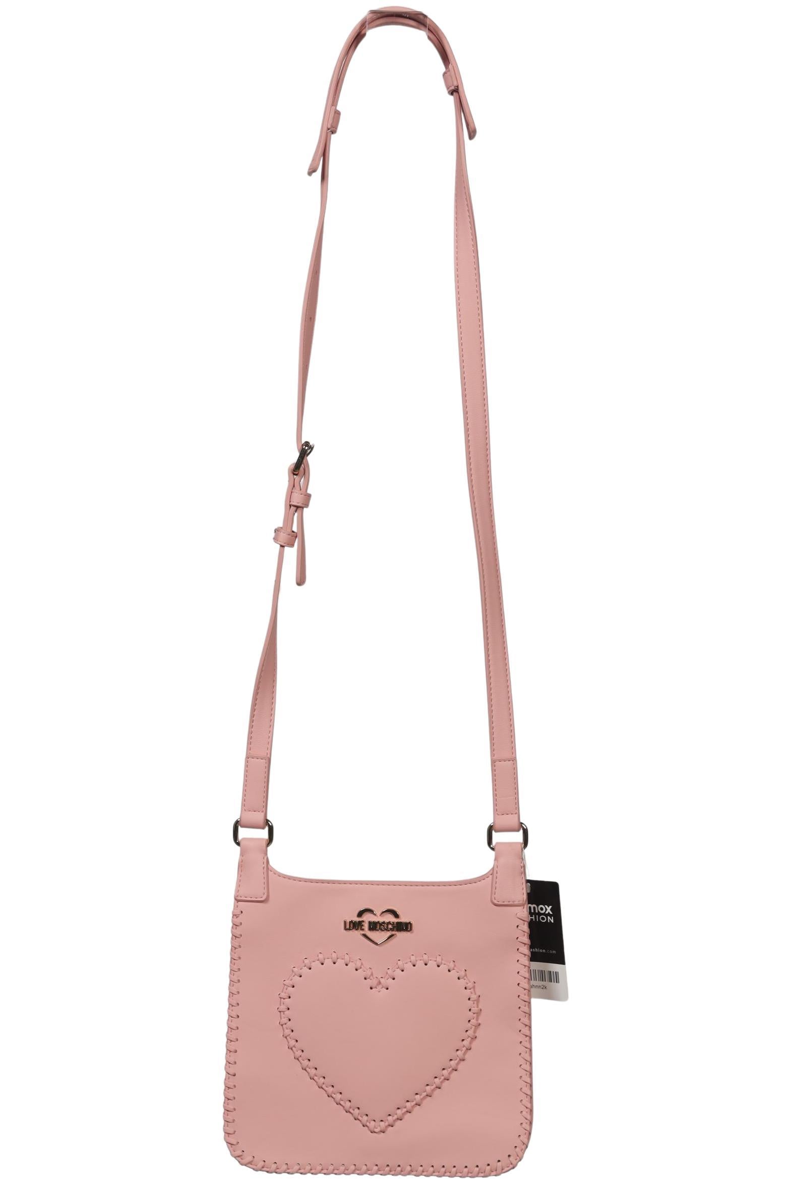 Love Moschino Damen Handtasche klein, Gr. , Pink, Kunstleder / Synthetik / kein / Etikett
