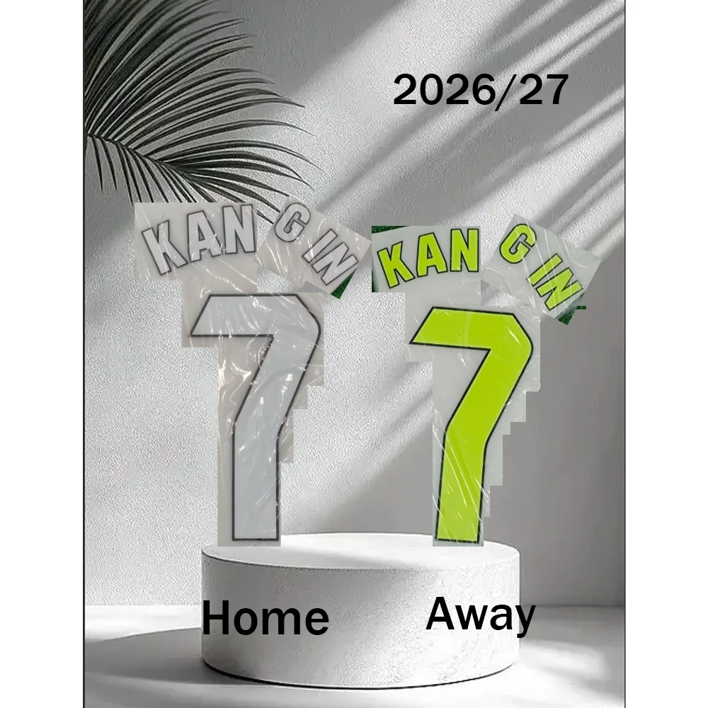 20256/27 Atlet1co Madr1d domicile extérieur KANG7IN Ensemble de maillots de foot avec nom et numéro du joueur BARRI8OS LOOKM20AN