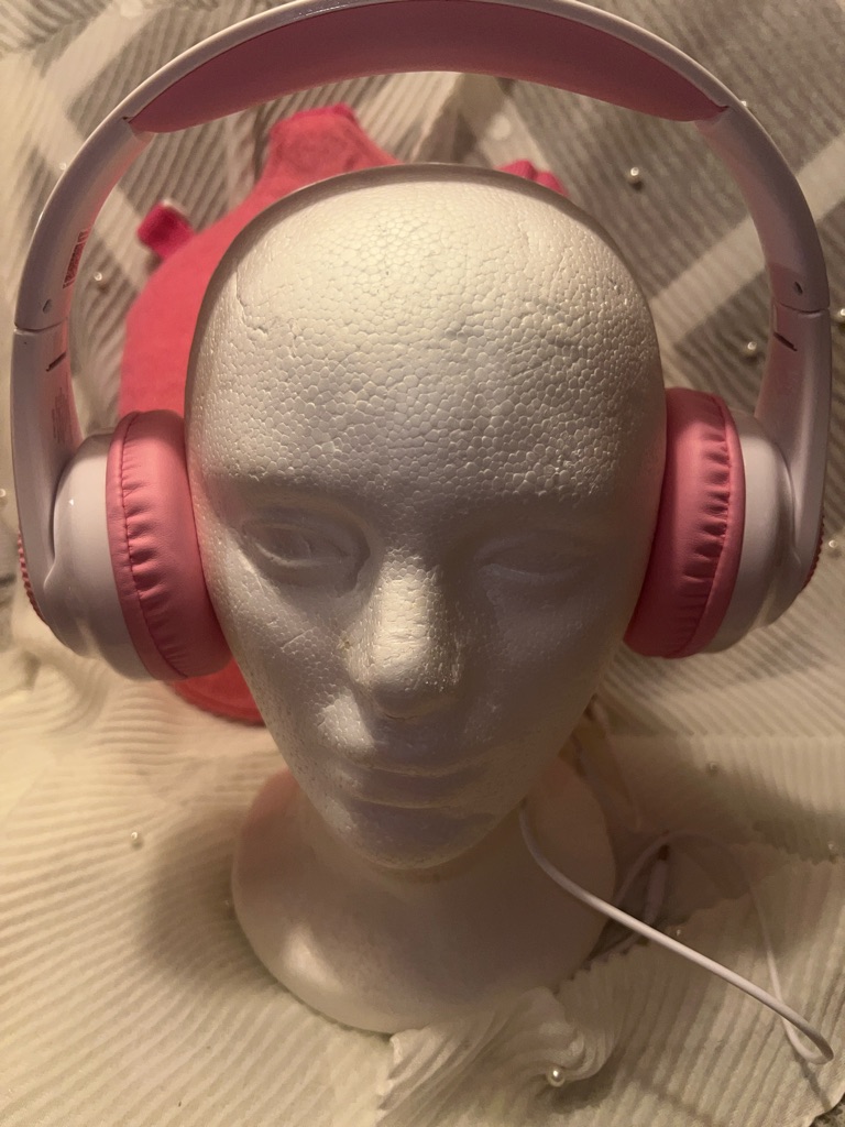 Disney Headphones | Kids White & Pink Princess Wired Headphones | Color: Pink/White | Size: Os