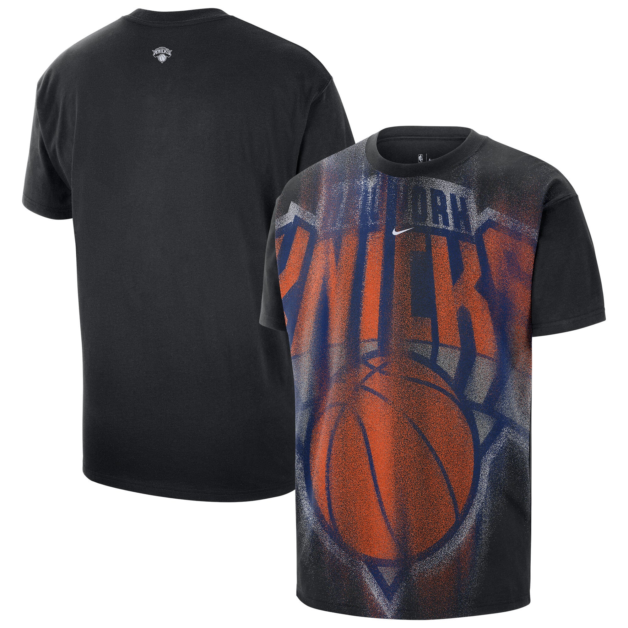 New York Knicks Nike 2026 Standard Issue Practice Icon T-Shirt – Herren