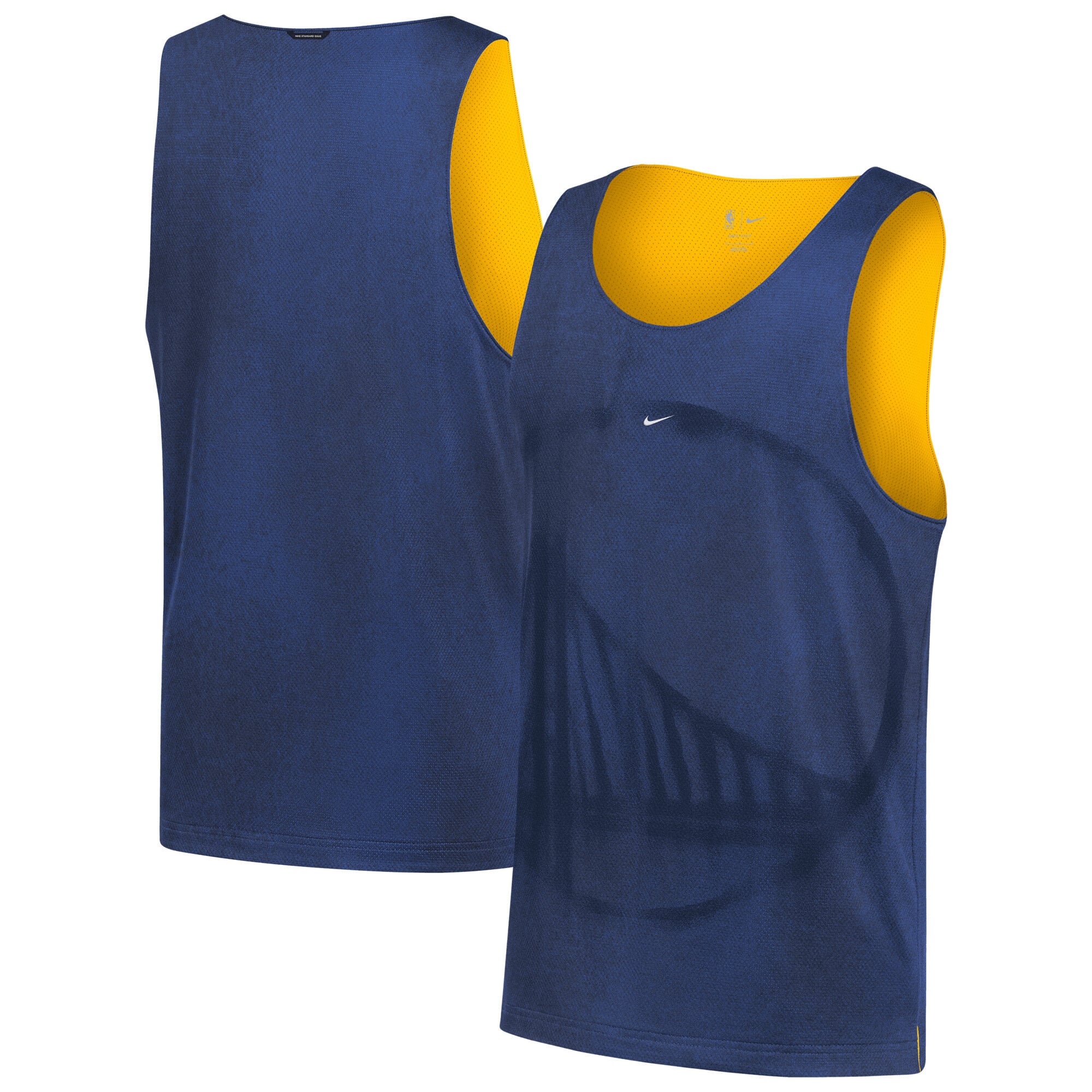 Golden State Warriors Nike 2026 Standard Issue Practice Icon Mesh Reversible Jersey - Herren