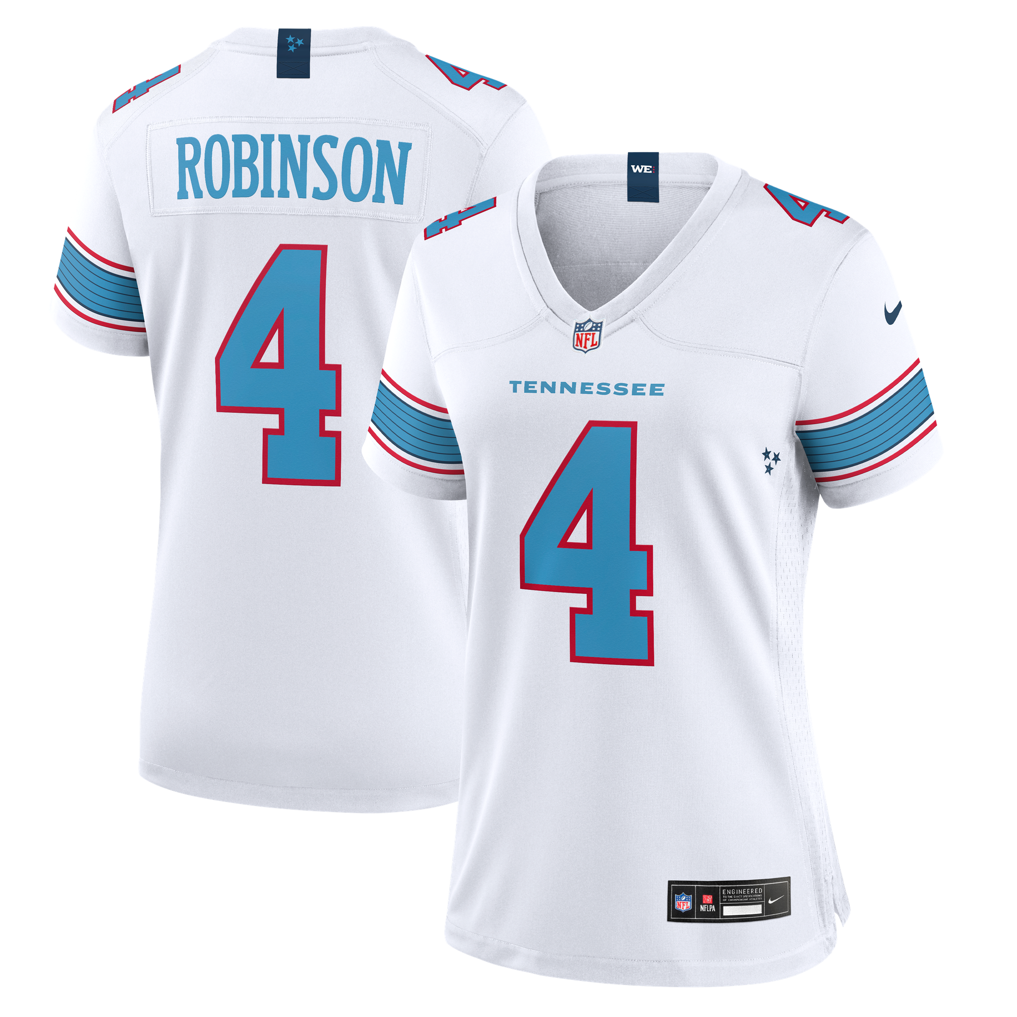 Tennessee Titans Nike Game Auswärtstrikot - Weiß - Wan'Dale Robinson - Damen