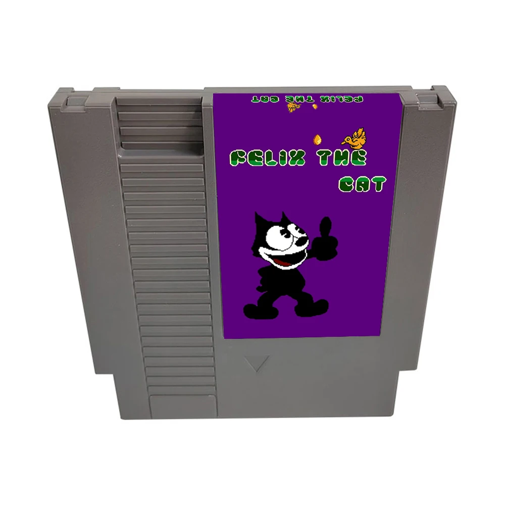 Video Game Cart - Felix the Cat (Dragon) - NES Game Cartridge For 72 Pins 8 Bit NES Game Console