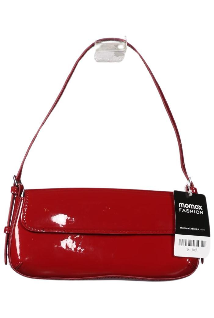 Zara Damen Handtasche klein, Gr. , Rot, Kunstleder