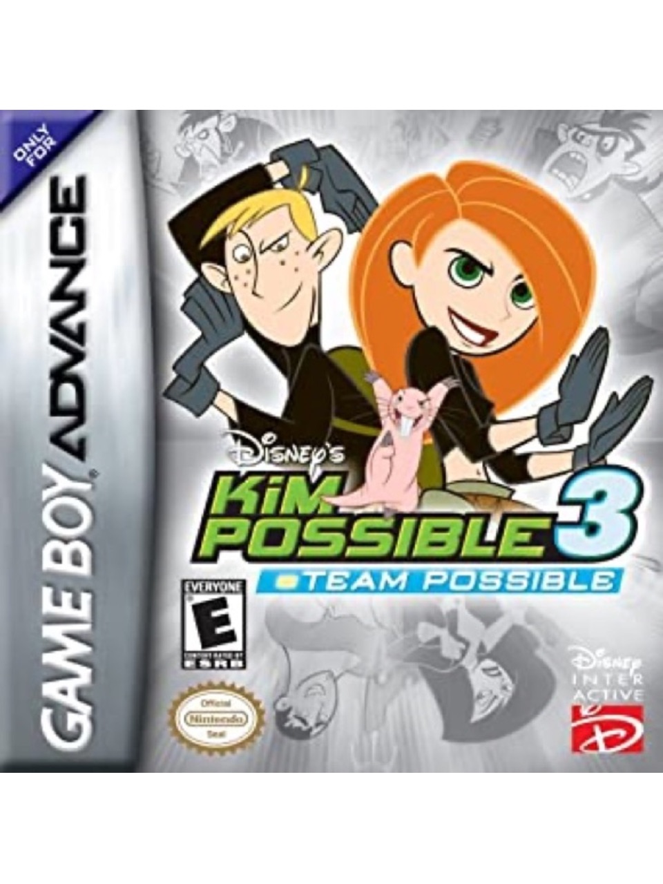 Disney Video Games & Consoles | Disney's Kim Possible 3: Team Possible Game Boy Advance Gba Video Game | Color: Red | Size: Os