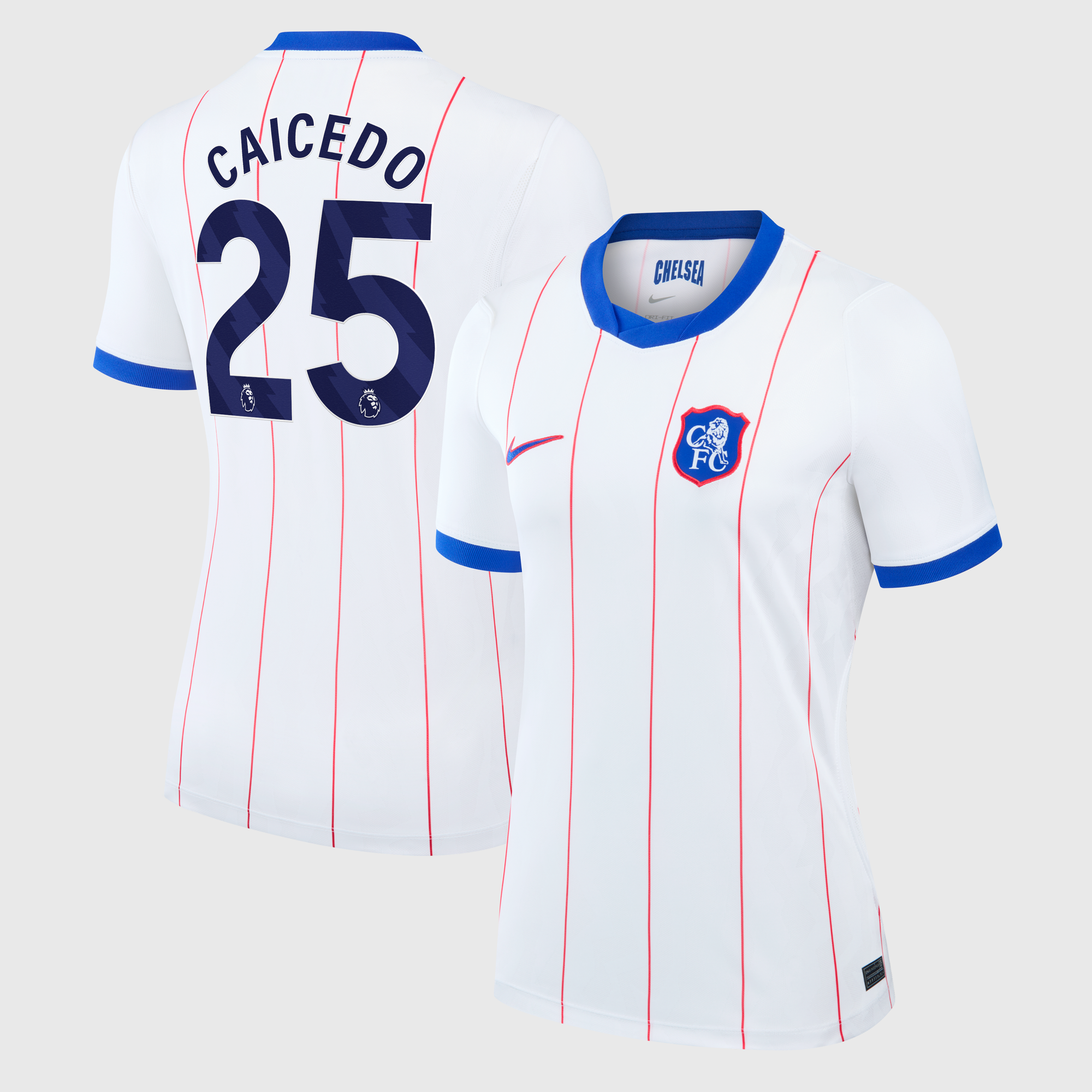 Chelsea Nike Stadion Drittes Trikot 2026-27 - Damen mit Aufdruck Caicedo 25
