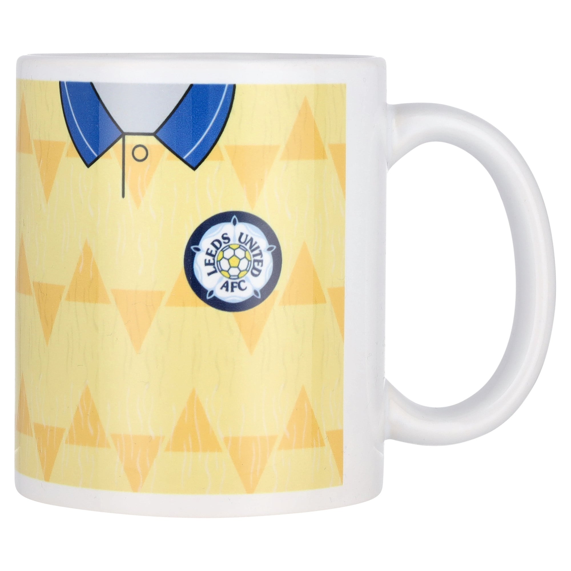 Leeds United 1992 Auswärtstrikot Retro-Tasse – 325 ml