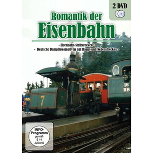 Romantik der Eisenbahn - Deutsche Dampflokomotiven & Eisenbahn-Steilstrecken (DVD)
