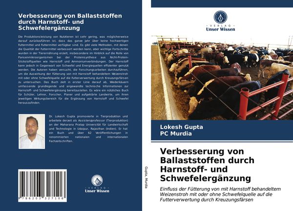 Verbesserung von Ballaststoffen durch Harnstoff- und Schwefelergänzung, Taschenbuch von Lokesh Gupta,PC Murdia, Verlag Unser Wissen, 978-620-3-32710-6